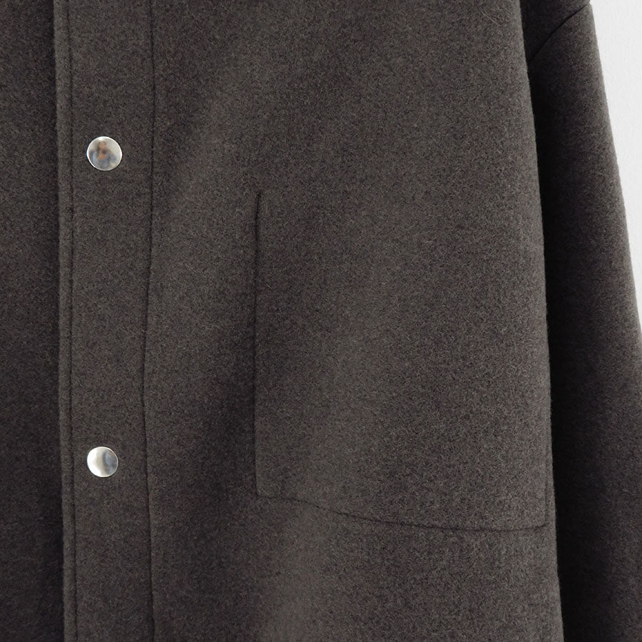 【A.PRESSE/アプレッセ】<br>Cashmere Blend Work Jacket <br>24AAP-01-27H