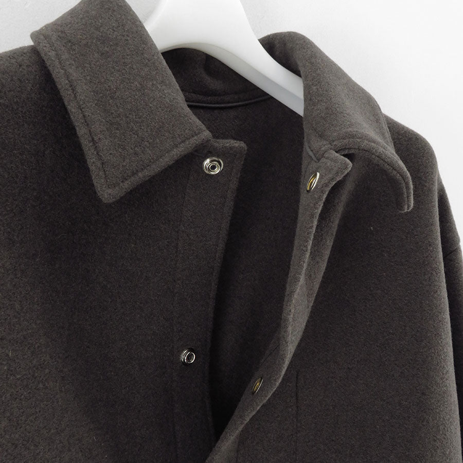 【A.PRESSE/アプレッセ】<br>Cashmere Blend Work Jacket <br>24AAP-01-27H