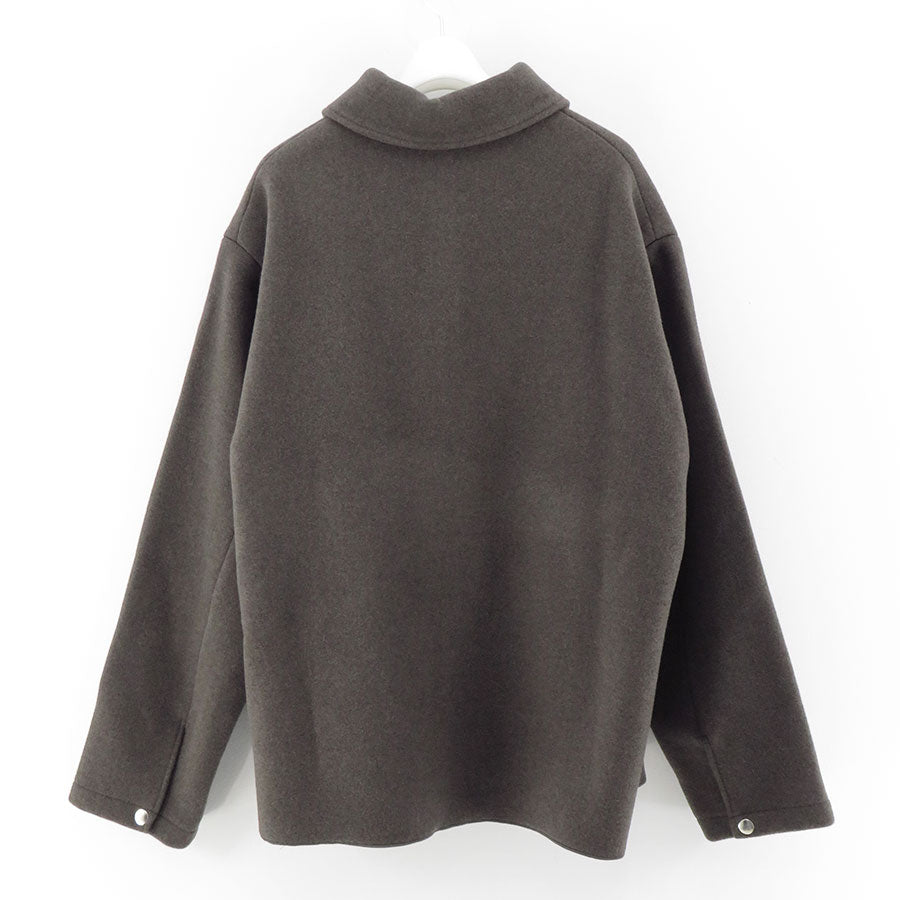 【A.PRESSE/アプレッセ】<br>Cashmere Blend Work Jacket <br>24AAP-01-27H