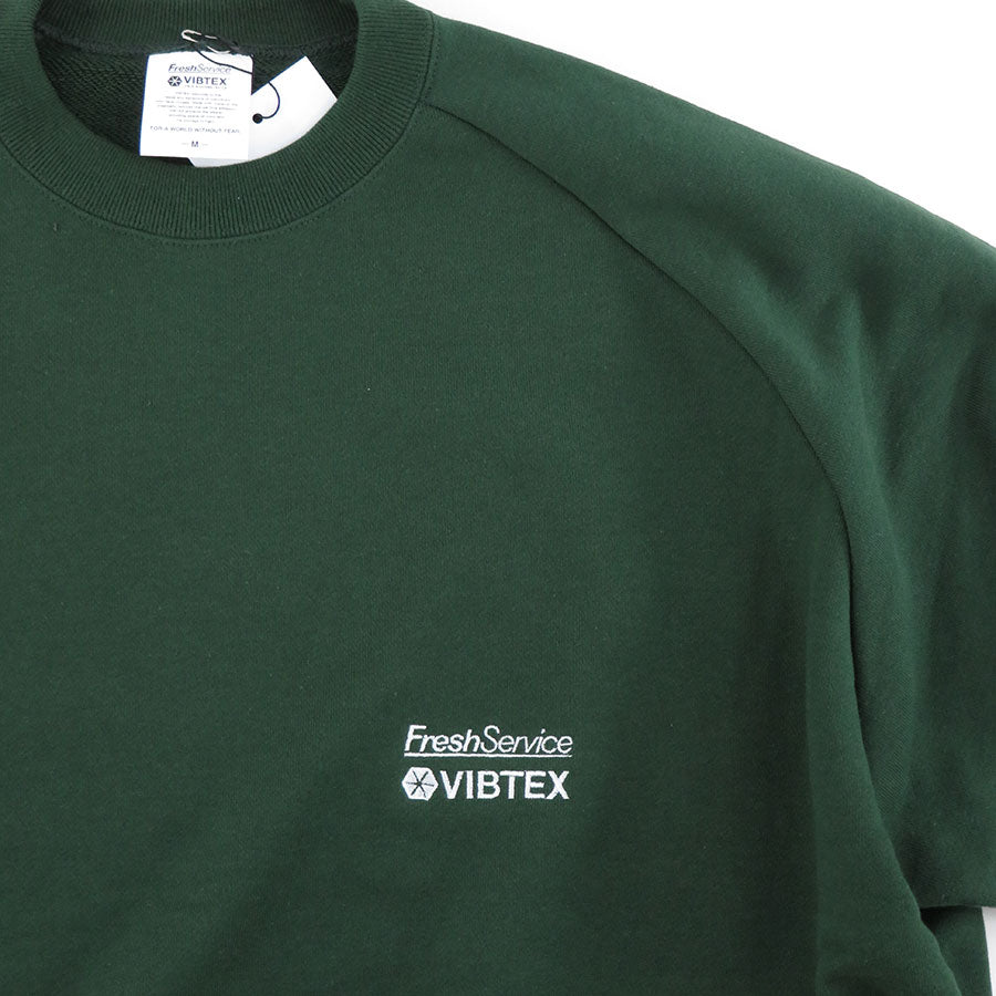 【FreshService/フレッシュサービス】<br>VIBTEX for FreshService SWEAT CREW NECK PULLOVER <br>FSW-22-SW_117