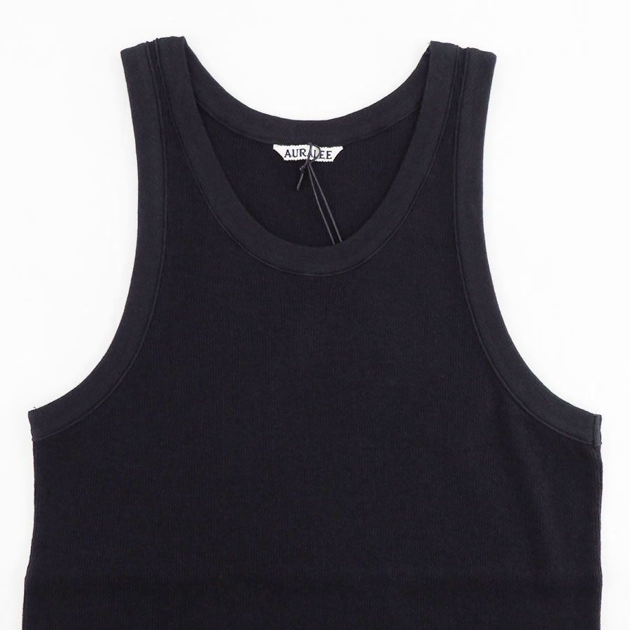 Auralee Organic Soft Rib Tank in Ivory Curated at Jake and Jones
