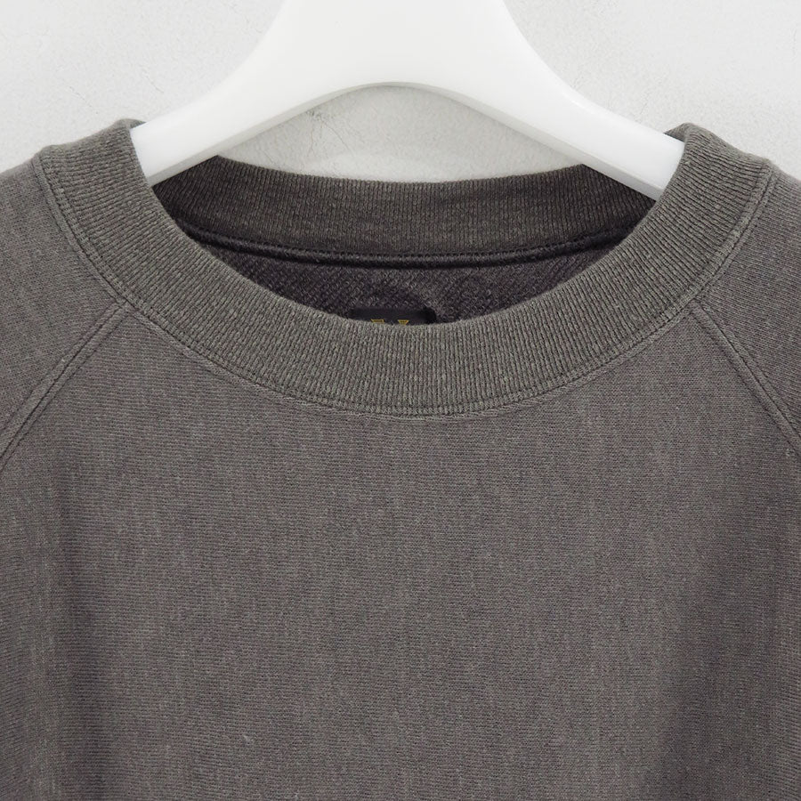 【BATONER/バトナー】<br>BELGIAN LINEN URAKE CREW NECK S/S <br>BN-25SM-050