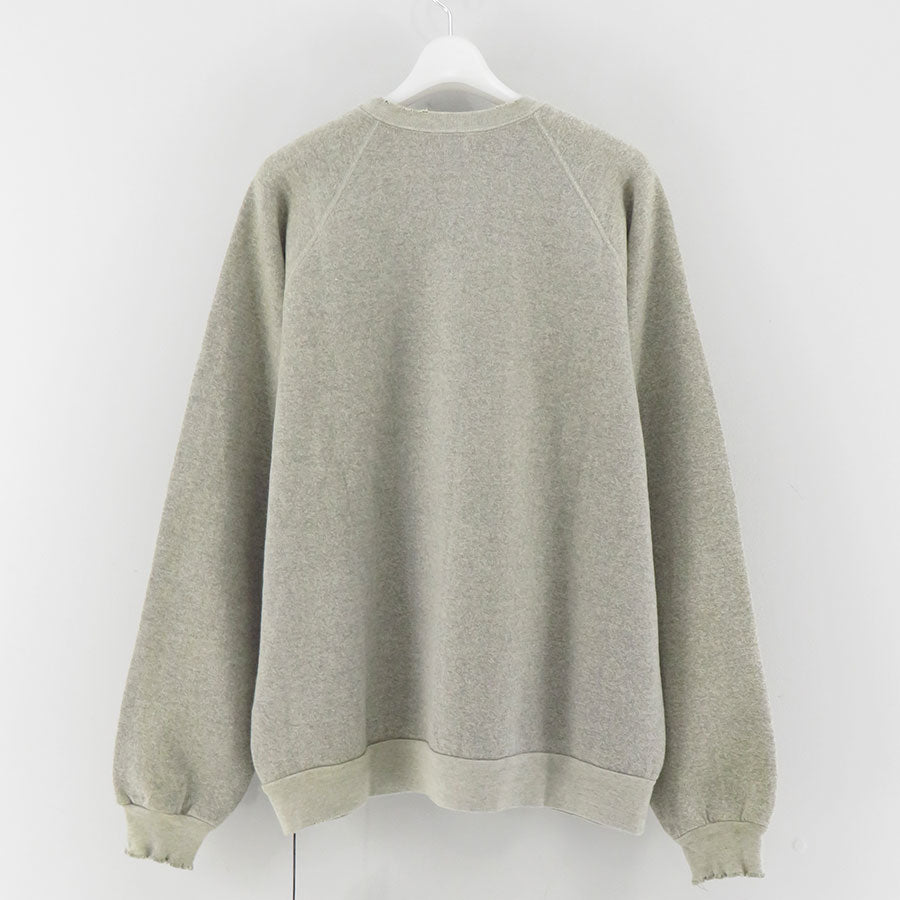 【A.PRESSE/アプレッセ】<br>Vintage Sweatshirt <br>24AAP-05-10K