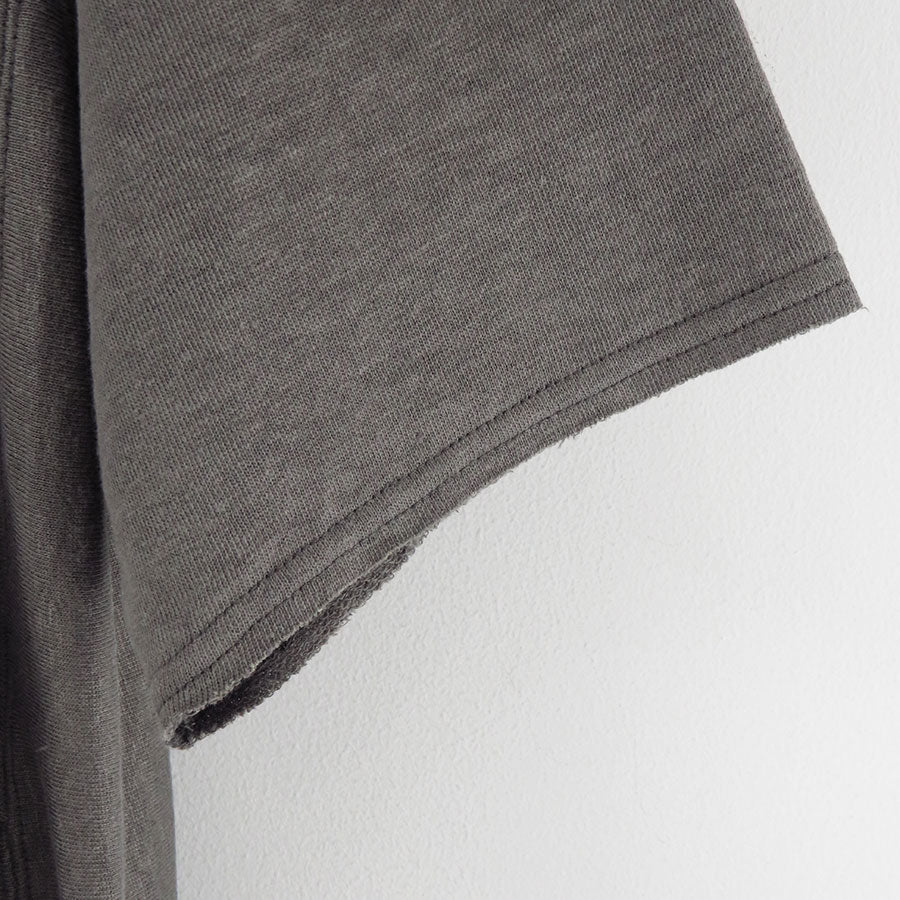 【BATONER/バトナー】<br>BELGIAN LINEN URAKE CREW NECK S/S <br>BN-25SM-050