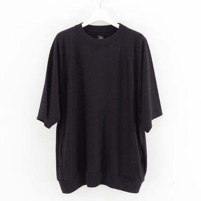 【BATONER/バトナー】<br>BELGIAN LINEN URAKE CREW NECK S/S <br>BN-25SM-050