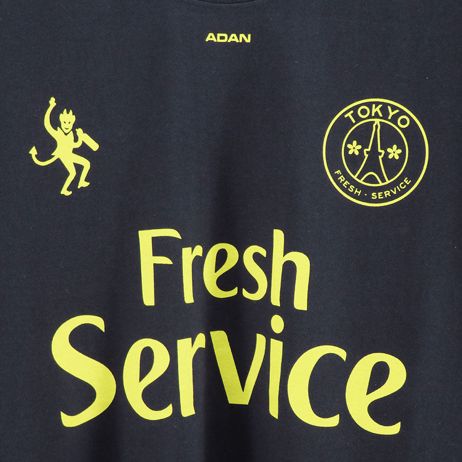 【FreshService/フレッシュサービス】<br>CORPORATE PRINTED S/S TEE “FOOTBALL” <br>FSC251-70185