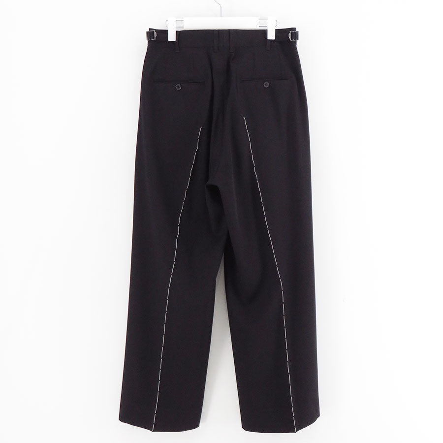 DAIRIKU/ダイリク】”Hand Stich”Dress WIde Slacks 26SSB1の通販 