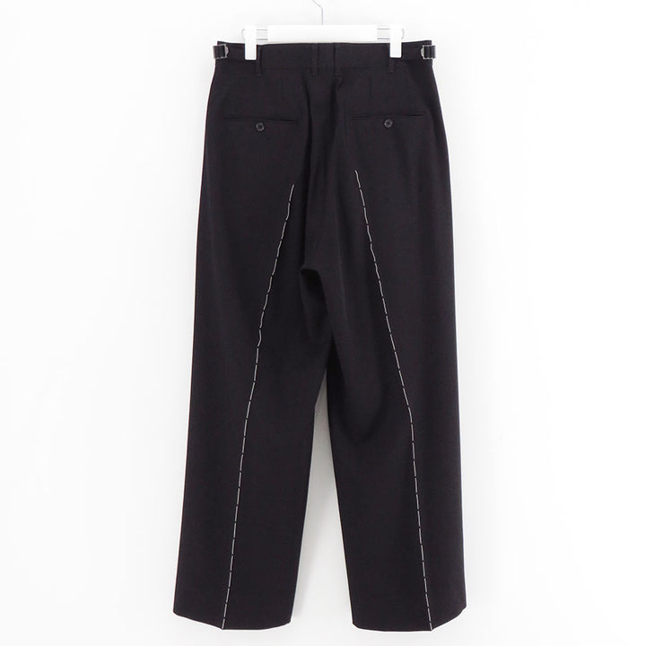 DAIRIKU/ダイリク】”Hand Stich”Dress WIde Slacks 26SSB1の通販