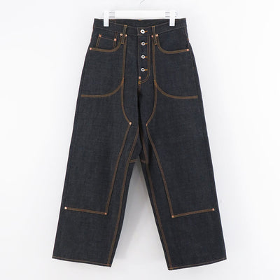 【SUGARHILL/シュガーヒル】<br>CLASSIC DOUBLE KNEE DENIM PANTS <br>CLASS03