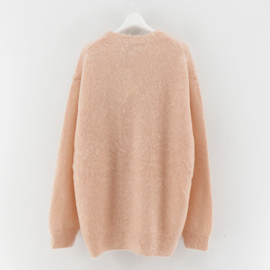 【AURALEE/オーラリー】<br>BRUSHED SUPER KID MOHAIR KNIT P/O <br>A24AP03KM