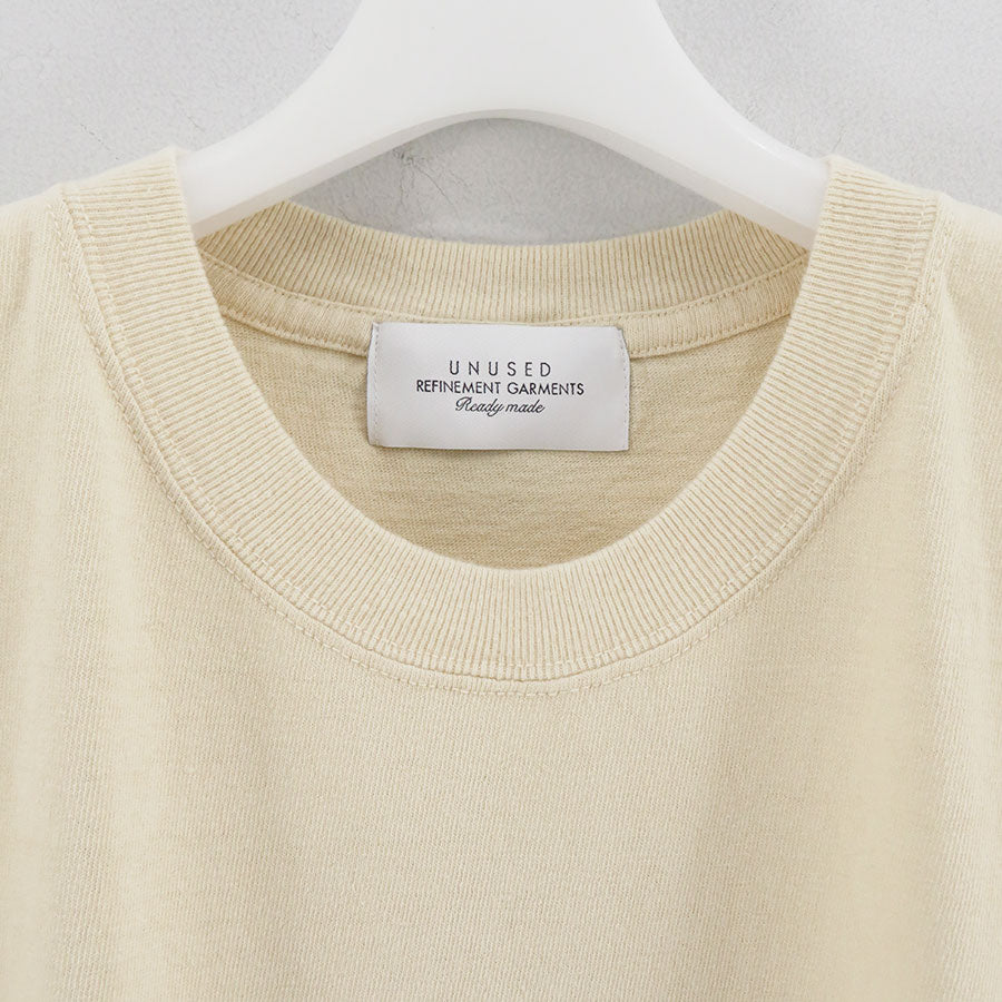 【UNUSED/アンユーズド】<br>No sleeve T-shirt <br>US2476