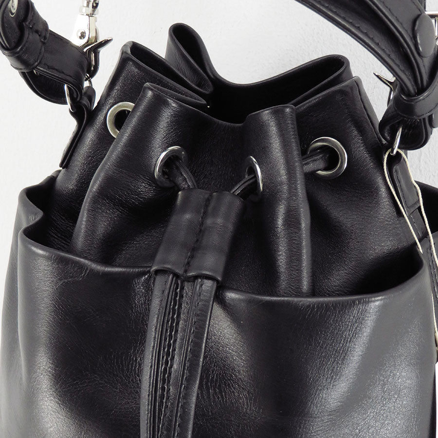 ccu 2026ss レザーバッグ CCU/シーシーユー】DRAWSTRING BAG BG-48-C-COW-5の通販 「ONENESS
