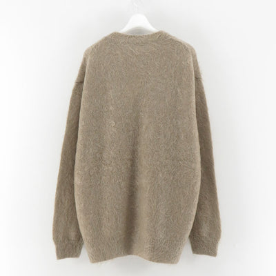 【AURALEE/オーラリー】<br>BRUSHED SUPER KID MOHAIR KNIT P/O <br>A24AP03KM