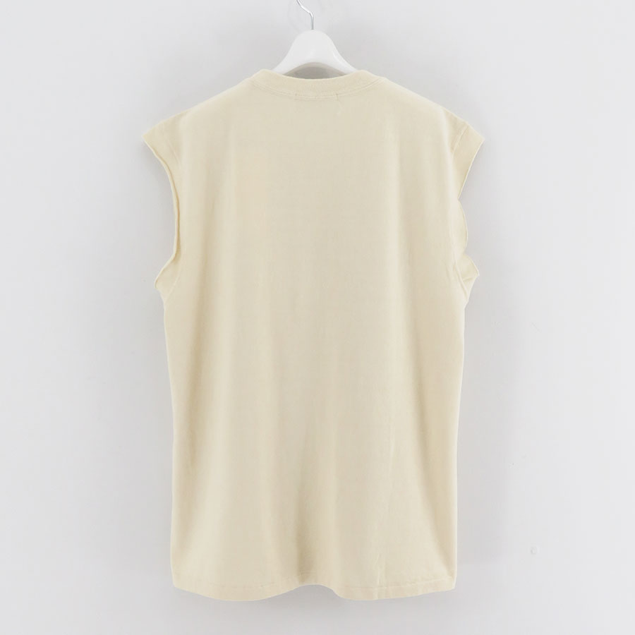 【UNUSED/アンユーズド】<br>No sleeve T-shirt <br>US2476