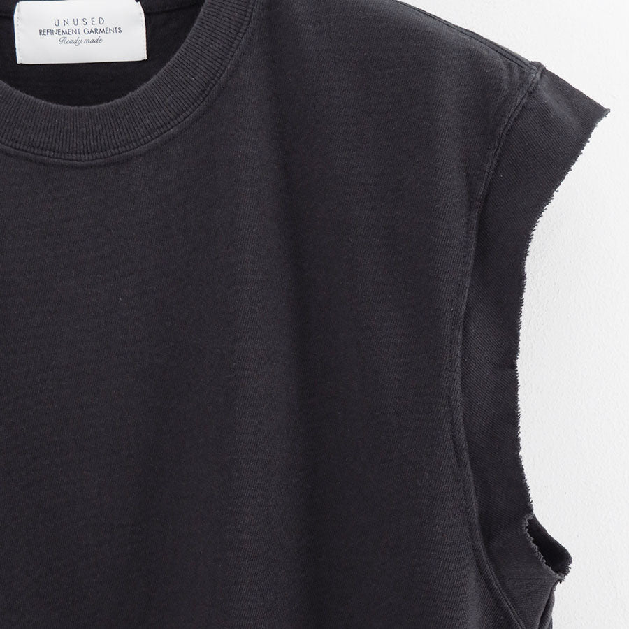 【UNUSED/アンユーズド】<br>No sleeve T-shirt <br>US2476