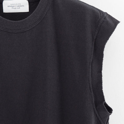 【UNUSED/アンユーズド】<br>No sleeve T-shirt <br>US2476
