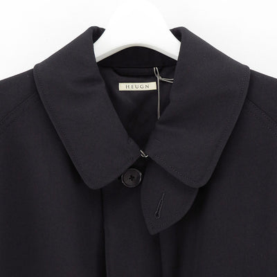 【HEUGN/ユーゲン】<br>Albert Gabardine Black <br>COAT010