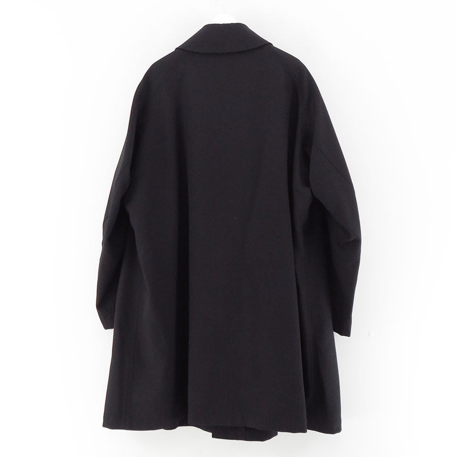 【HEUGN/ユーゲン】<br>Albert Gabardine Black <br>COAT010