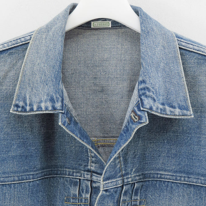 アプレッセ　26ss No.213 Denim Jacket 48 A.PRESSE/アプレッセ】No.213 Denim Jacket 26SAP-01-40の通販