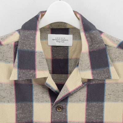 【UNUSED/アンユーズド】<br>Long sleeve check shirt <br>US2463