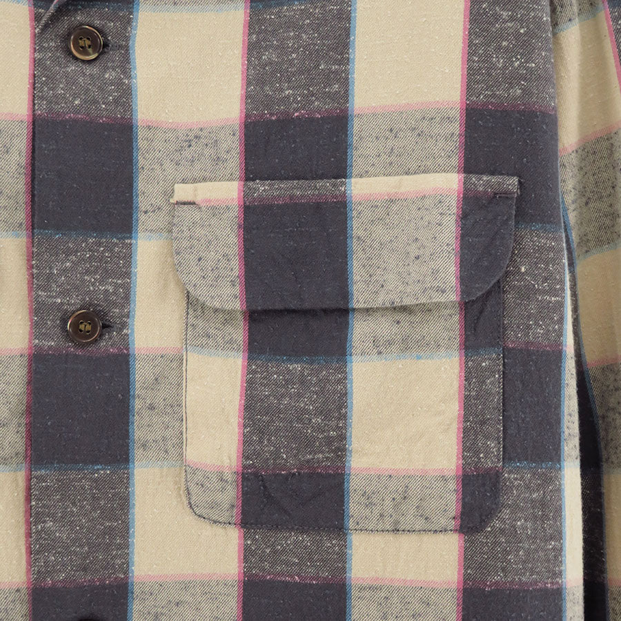 【UNUSED/アンユーズド】<br>Long sleeve check shirt <br>US2463