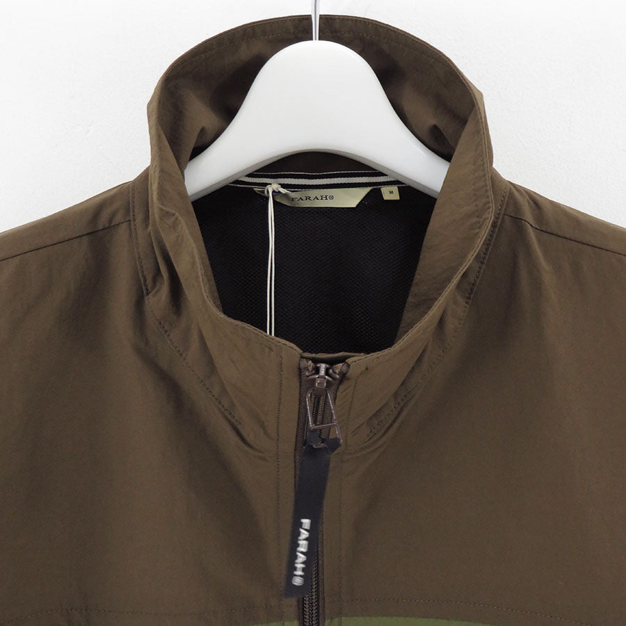 【FARAH/ファーラー】<br>Nylon Switching Jacket <br>FR0403-M1006