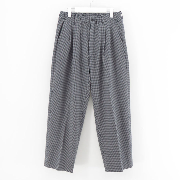 KANEMASA PHIL./カネマサフィル】36G Check Tuck Easy Pants KM26S-012