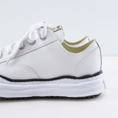【Maison MIHARA YASUHIRO】<br> "PETERSON" OG Sole Leather Low-top Sneaker (WHITE)<br> A06FW736 