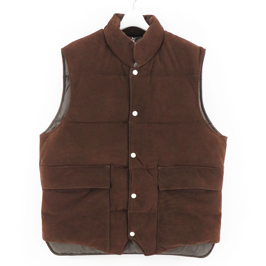 HERILL　 (ヘリル) Woodchopper's Vest HERILL/ヘリル】Sheepleather Woodchopper's Vest 26-011-HL-8370-30の