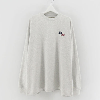 【FARAH/ファーラー】<br>Printed Graphic L/S Tee "FRH SPORT" <br>FR0403-M3007