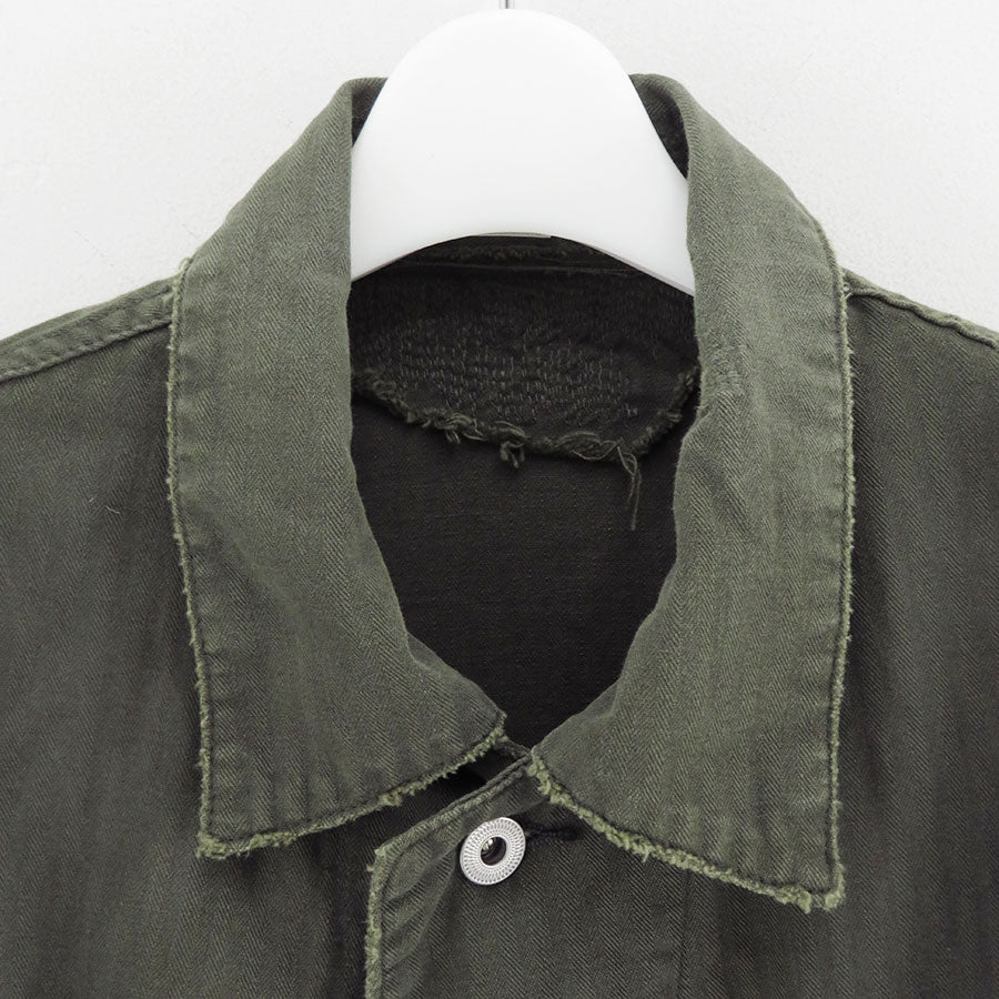 【A.PRESSE/アプレッセ】<br>Vintage P41 Military Jacket <br>25SAP-01-20H