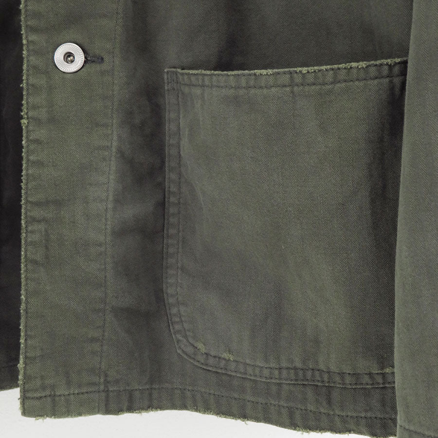 【A.PRESSE/アプレッセ】<br>Vintage P41 Military Jacket <br>25SAP-01-20H