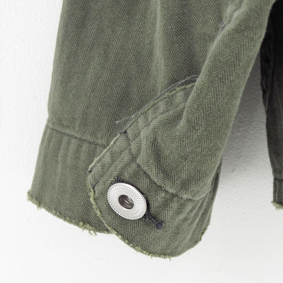 【A.PRESSE/アプレッセ】<br>Vintage P41 Military Jacket <br>25SAP-01-20H