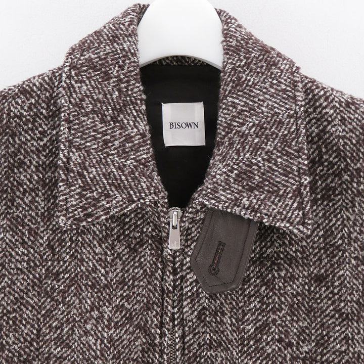 BISOWN/ビソウン】LOOP TWEED SEAM POCKET BLOUSON 26W-BIS-JK26の通販
