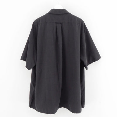 【A.PRESSE/アプレッセ】<br>Silk Cotton Open Collar S/S Shirt <br>25SAP-02-04H