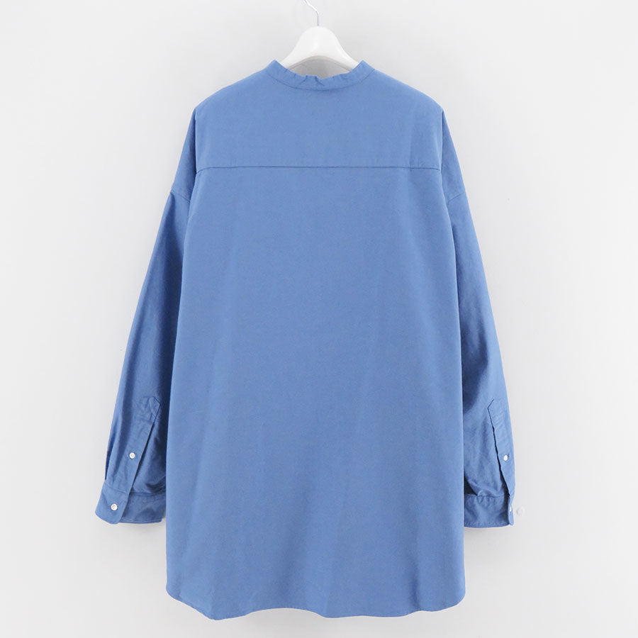 Graphpaper/グラフペーパー】Oxford L/S Oversized Band Collar Shirt
