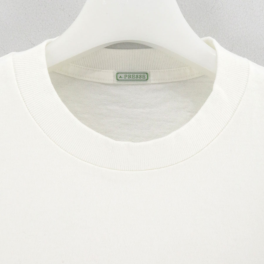 【A.PRESSE/アプレッセ】<br>Heavy Weight T-shirt <br>AP-5002