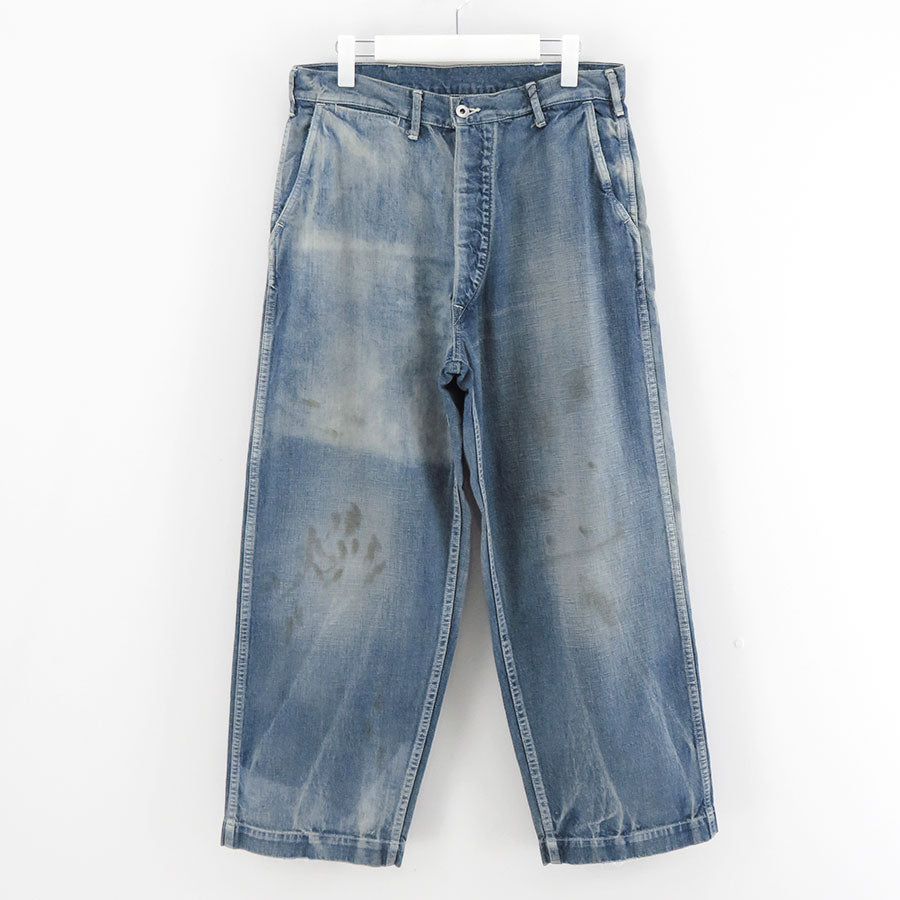 【A.PRESSE/アプレッセ】<br>US ARMY DUNGAREE DENIM TROUSERS <br>25SAP-04-07K