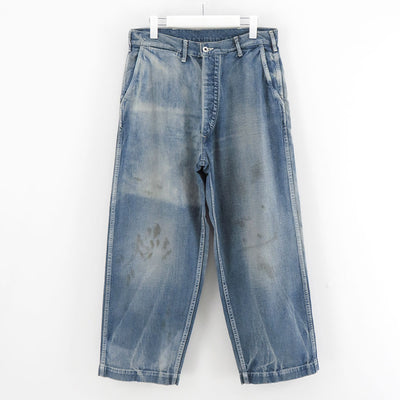 【A.PRESSE/アプレッセ】<br>US ARMY DUNGAREE DENIM TROUSERS <br>25SAP-04-07K