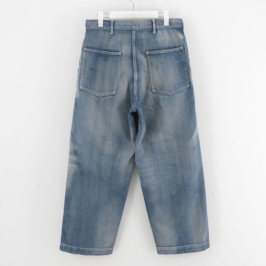 【A.PRESSE/アプレッセ】<br>US ARMY DUNGAREE DENIM TROUSERS <br>25SAP-04-07K