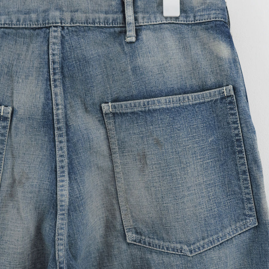 【A.PRESSE/アプレッセ】<br>US ARMY DUNGAREE DENIM TROUSERS <br>25SAP-04-07K