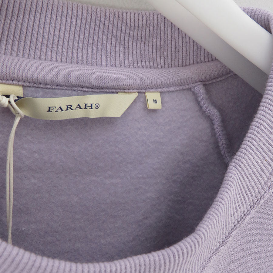 【FARAH/ファーラー】<br>Potting LOGO Crewneck Sweatshirt <br>FR0403-M3010