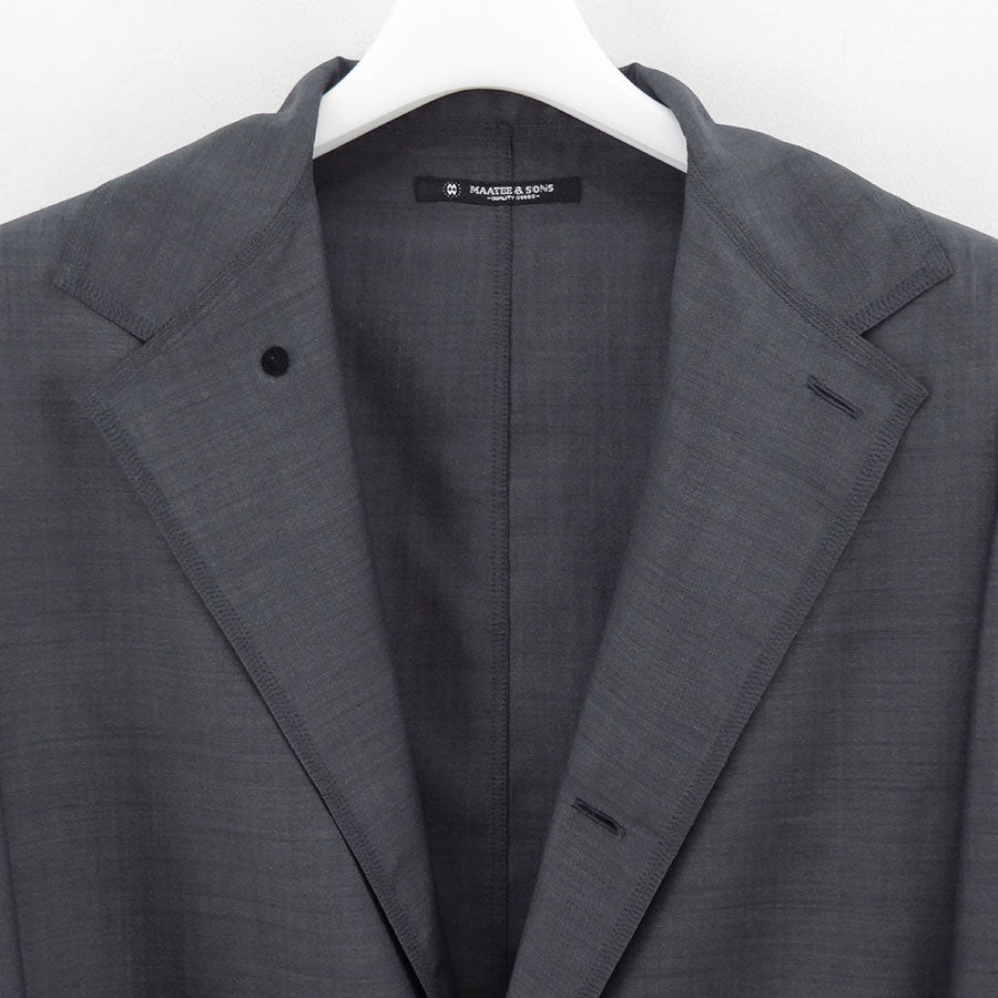 【MAATEE&SONS/マーティーアンドサンズ】<br>折って折って shirts JACKET <br>MT5103-0009C