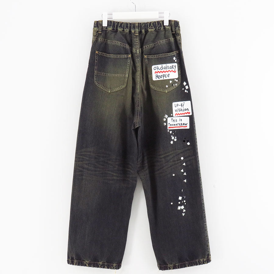 Maison MIHARA YASUHIRO/メゾン ミハラヤスヒロ】DENIM JEANS w