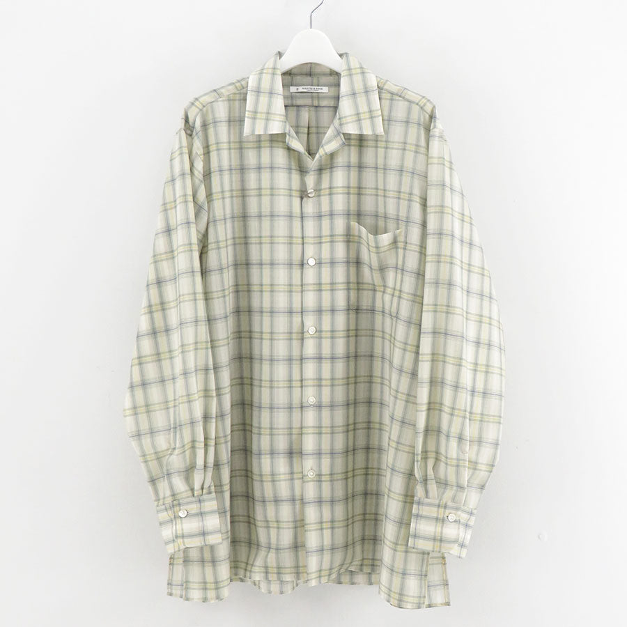 【MAATEE&SONS/マーティーアンドサンズ】<br>OP SHIRTS <br>MT5103-0609
