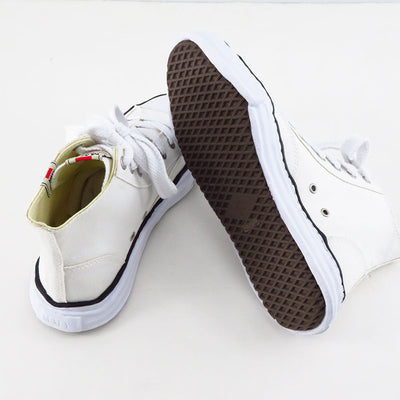 【Maison MIHARA YASUHIRO】<br> "PETERSON" OG Sole Canvas High-top Sneaker (WHITE)<br> A01FW701 