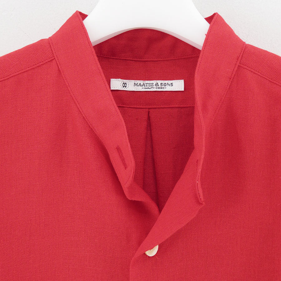 【MAATEE&SONS/マーティーアンドサンズ】<br>フリンジシャツ <br>MT5103-0605