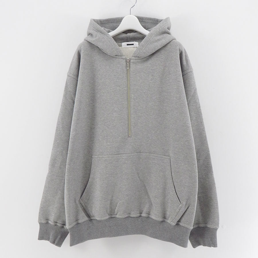 【REVERBERATE/リバーバレイト】<br>HALF ZIP HOODY <br>REV-24AW-RB-16