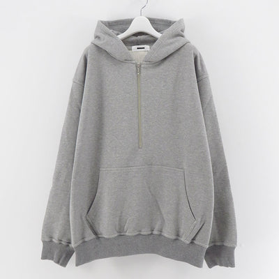 【REVERBERATE/リバーバレイト】<br>HALF ZIP HOODY <br>REV-24AW-RB-16