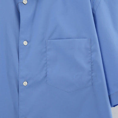 【COMME des GARCONS HOMME】<br>綿ブロードS/S Shirt <br>HO-B022-051